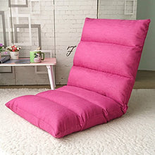 Divano pigro elegante divano multifunzionale divano tatami singolo poltrona letto piccola sedia / divano letto grazioso divano con schienale ribaltabile soffice e confortevole ( Color : Red )
