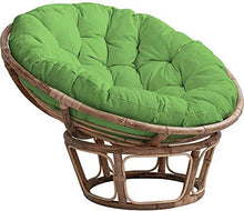 Cuscino per sedia Cuscino per sedie a braccia appeso rotondo, addensare un cuscino in poltrona da papasan in cotone extra morbido con cravatte, impermeabile non scivolato sedile uova cuscino da stiro