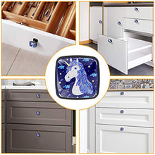 Unicorno verde 4 PCS Pomelli per Porta, Pomolo per Mobile, Pomelli per Mobili con Viti, Maniglia per Armadietto, Pomelli per Porta, Pomelli per Cassetti per Porta, Armadio, Cassetto e Credenza