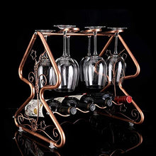 Cremagliera Del Vino Del Metallo Porta Bottiglie E Vetro Portabottiglie Per Vino- Portabottiglie, Portabottiglie Per Albero Di Natale, Portabottiglie Di Vino Creativo