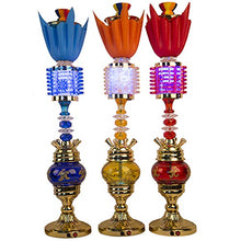 GSYH Lega di Alluminio Hookah Set, 75cm Arabo Luminous Shisha Completa 4 Tubi Fumo del Tubo di Acqua per Il Partito Family Dining,Rosso
