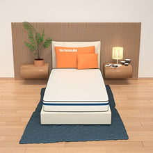 miasuite i sogni italiani Materasso in Memory Foam per Letto Singolo, Misura 80x190 Cm Altezza 22 Cm, Ortopedico ed Anti acaro con Rivestimento Anallergico