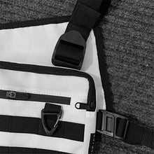 Dan&Dre Tasca sul Petto, Borsa da scalatore, Borsa da Petto Piccola per Esterno Streetwear Strap Tasche sul Petto per Gilet per Uomo Donna Tasca sul Petto Sportiva