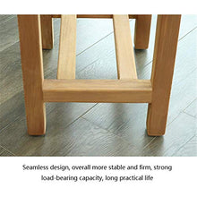 Sgabello da Doccia Sgabello da Bagno in Legno massello Sgabello da Bagno Anti-corrosione, Antiscivolo, Impermeabile e Non Verniciato Sgabello da Bagno Confortevole e Sicuro per Uso Interno ed Esterno