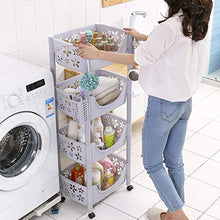 &ripiano di stoccaggio Scaffale multifunzionale del salone di immagazzinamento multifunzionale dello scaffale della cucina della cremagliera della cucina dello scaffale della frutta e della verdura Sc