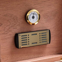 SMEJS Legno Cigar Box, Cigarette Box Mini Portatile Humidor Cigar Box Cigarette Legno Storage Case del Contenitore (Dimensione: 27x22.8x11.5cm)
