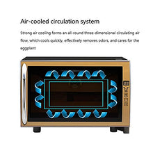 Humidor Mensola per Sigari Elettronico Temperatura Costante E umidità Casa Mini Armadio per Sigari Idratante Compatto Temperatura Costante Intelligente, 25L, Porta in Vetro Temperato