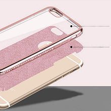 Nadoli Cover per Huawei P30 Pro,Glitter Diamante Brillante Luccicante Custodia Ragazza con 3D Fluente Sabbie Mobili Bicchiere di vino Case per Huawei P30 Pro