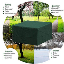 Tessuto Di Oxford Mobilio Per L'esterno Scudo Protettivo Rettangolare Verde Impermeabile Pioggia Neve Antivento Per Table Outdoor Sedie Forniture Da Giardino