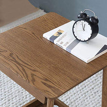 DGHJK Mobili per la casa, Comodino in Legno massello con cassettiera Comodino Divano 41 x 41 x 61 cm