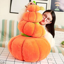 xiaofeng214 Natale Zucca Cuscino creativi Divertenti Peluche Giocattoli Decorazione Cuscino vegetale Bambola Bambola (Size : 40cm)