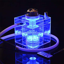 GSYH Shisha Acrilico, Arabo Narghilè Bar Set Tubo con Fumo Luce Tubo di Acqua per Il Partito Family Dining