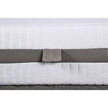 EVERGREENWEB - Materasso una Piazza e Mezza 120x200 Alto 20cm + CUSCINO in Memory Foam INCLUSO Lastra in Water Foam Ortopedico Rivestimento SFODERABILE e Lavabile Effetto MASSAGGIANTE per Reti e Letti