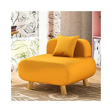 HongTeng Divani Classico Divano Pigro Divano Singolo Tessuto Sedia Installazione Gratuita Sedia Camera da Letto Soggiorno pisolino Cuscino Tatami Regalo Cuscino 45 × 54 cm (Color : Yellow)