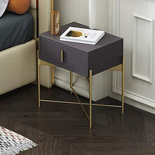 Comodino Side Armadietti Moderna Piccola Parte Armadi Mini Letto Fine Semplice Tabella Cuoio di Stile Comodino Nordic Comodino Camera Comodino può Essere posizionato sullo Studio, Camera da Let