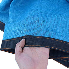 Rete ombreggiante Panno All'ombra Resistente all'Acqua 90% A Rete 8-Pin per La Copertura della Pergola della Serra, Il Fienile E La Piscina del Patio, Blu (Dimensioni : 8x8M)