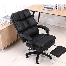 Sedia Gaming Ergonomic Piedini in Nylon, Sedia Gaming con Poggiapiedi, Sedia da Gioco Grande e Alta per Adulti, E-Sports Sedie da Gaming,Nero