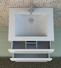 Jet-line Mobile da bagno Arosa in bianco Mobile bagno Lavabo Set di vanità Mobile da bagno con lavabo