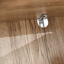 homcom Scaffale Salvaspazio per Bagno in Legno con 2 Armadietti e 6 Ripiani, Grigio e Rovere, Design a Torre 30 x 24 x 170cm