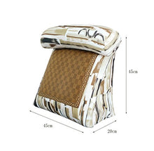 Xufei Cuscini Triangolo Cuscini Letto in Rattan, Studio Camera da Letto Camera da Letto Soggiorno per Il Tempo Libero posti Letto Cuscino del Collo Divano Cuscini della Vita