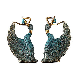 YRC Ornamenti nostalgici nostalgici nostalgici in Stile Europeo Retro Ornamenti Figure nostalgici, Possono Decorare Il Soggiorno, Sala Studio, Cabina di Vino, Artigianato e Arredamento