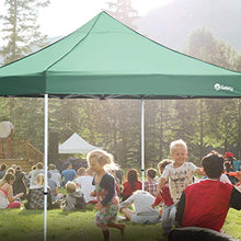 Sekey 3x3m Gazebo da Giardino, Tenda da Giardino Richiudibile Impermeabile, Pieghevole Gazebo per Festa/Matrimonio/Barbecue con Pareti Laterali, Verde