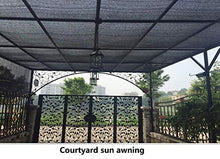 Rete ombreggiante Panno Oscurante per Tende Oscuranti Nero 8 Pin per Copertura per Pergola, Fienile O Allevamento - Tasso di Ombreggiamento del 90% (Size : 3x5M)
