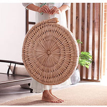 DFSDG Tatami Spessa Tappetino a Terra molo Rattan Famiglia Cattail tè Cerimonia Sgabello futon Seduto Comodamente Mentre Ti muovi