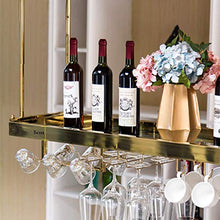 YZ-YUAN Portabottiglie da soffitto Industriale Durevole con Gancio per Tazza Portabottiglie da Appendere in Metallo Accessori per Vino Portabottiglie da Appendere a Testa in Giù Portabottiglie in ve