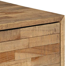 vidaXL 2x Credenza in Legno di Teak Recuperato Buffet Mobiletto Madia Armadio