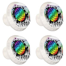 Calcio arcobaleno 4 PCS Pomelli per Porta, Pomolo per Mobile, Pomelli per Mobili con Viti, Maniglia per Armadietto, Pomelli per Porta, Pomelli per Cassetti per Porta, Armadio, Cassetto e Credenza