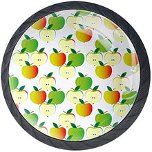 Cut Fruit Pomelli per Porta Set di 4 Pomelli per Mobili Manopole per Cassetti Cucina Armadio Vetro