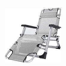 Sedia a Sdraio Sedia Pieghevole Balcone Casa Cool Chair Sedia a Sdraio Piatta Pieghevole Pausa Pranzo Summer Nap Bed Portable Recliner