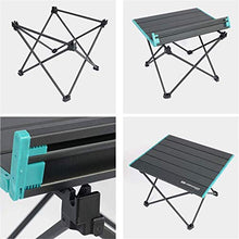 CASTOR Tavolo da Picnic all'aperto Tavolini da Picnic Tavolo da Picnic Pieghevole in Alluminio Picnic Tavolo rotolabile BBQ BBQ con Borsa per Campeggio o Giardino BBQ Party Table