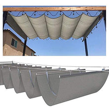 LH-RUG Tende a rulli a baldacchino per pergolazione Retrattile per pergola per Tende a rulli Esterni Che offrono Ombra Portico pergola Gazebo, Dimensioni Dimensioni Personalizzate