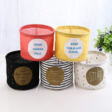 XIXIAO - Cesto portaoggetti per armadi, cassetti, armadio, cassettiera, 25,5 x 14 x 17,5 cm, colore: Nero