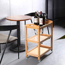 LYM &ripiano di stoccaggio Scaffale Domestico in Legno massello Mobile Soggiorno Camera da Letto Storage Rack Cucina Landing Storage Shelf Trolley Scaffale di Finitura