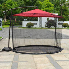 Outdoor Umbrella Umbrella Screen Table Giardino Ombrellone zanzariera baldacchino Tende Tende da Campeggio Patio reticolato Canopy Mesh Adatto for Gazebi Ombrelloni ZDWN