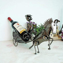 LHQ-HQ cremagliera del vino Wine Rack Marathon Holder bottiglia di vino in stile cremagliera casa decorazione ornamenti Vino contenitore decorazione domestica del mestiere del ferro regalo Artigianato