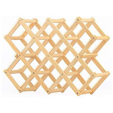Scaffale Legno Porta Vino Pratico Scaffale Per Bottiglie Di Vino Portabottiglie Per Vino - Artigianato Per La Decorazione Della Casa, Portabottiglie Per La Casa Semplice, Portabottiglie Pieghevole