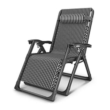 HXCD Sedia a Sdraio a gravità Zero per Giardino, Sedia a Sdraio Pieghevole reclinabili Pieghevoli in Metallo Resistente Portatile Rilassante Letto reclinabile mobili da Giardino per Prato all'ape