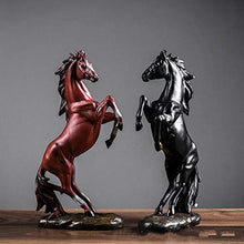 LOYWT Decorazione Cavallo Nordico Sala Studio Armadio TV Armadio Vino Domestico Artigianato Creativo-Cavallo Bianco