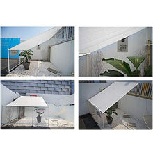 Voiles d'ombrage pour patio Sunblock Protection Solaire Brise-vue pare-soleil pour jardin Brise-vue et pare-soleil pour balcon Serre terrasse patio pergola Plage plantes potager Extérieur(Size:1×2m)