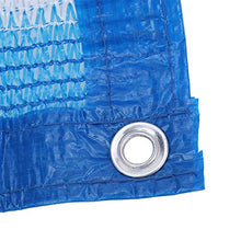Emoshayoga Rete ombreggiante Bordo Rivestito in plastica Resistente agli acidi e agli Strappi 85% Tasso di ombreggiatura per Cortili Cortili Schermi per la Privacy Cucce per Cani Brond novità(2m*2m)