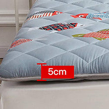 QVIVI Materasso Futon, Materassi Letto da Campeggio Pieghevole Portatile Dormitorio per Studenti Tatami Futon Materasso da Pavimento Pad B 1.2 * 2M