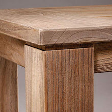 Gartentraum Solida panchina da Giardino in Teak Riciclato 150cm - Panchina Brun / 46x150x42cm (HxWxD)