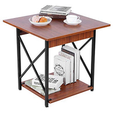 Tavolino vintage in ferro battuto comodino tavolino da tè tavolino armadio divano tavolo 60x60x58,5 cm