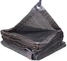 XWZH Telone Impermeabile Grande Nero Shading Shading Netto di Stoffa Schermo Privacy Net Shading Shading Protezione Netto UV e Durevole (Color : Black, Size : 5x8m)