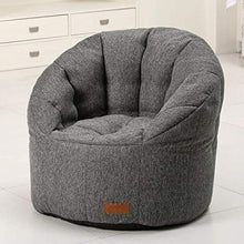 LuoMei Big Bag per Adulti Cuscino per Sedia da Pavimento Gigante Extra Large Gioco per Soggiorno Gioco da Giardino per Esterni Beanbag Lounger Chair Gratuito Invia Pennello AppiccicosoMarrone