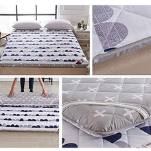 Zhenyue Tick Foa Futon Be attrice pa,Trapunta floreale anallergico Dormire tatai pavimento per o Beroo-E 90190c (3575inc), C, 120x200cm(47x79inch)